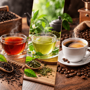 Black Tea / Green Tea / Coffee