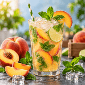 peach-mojito Peach